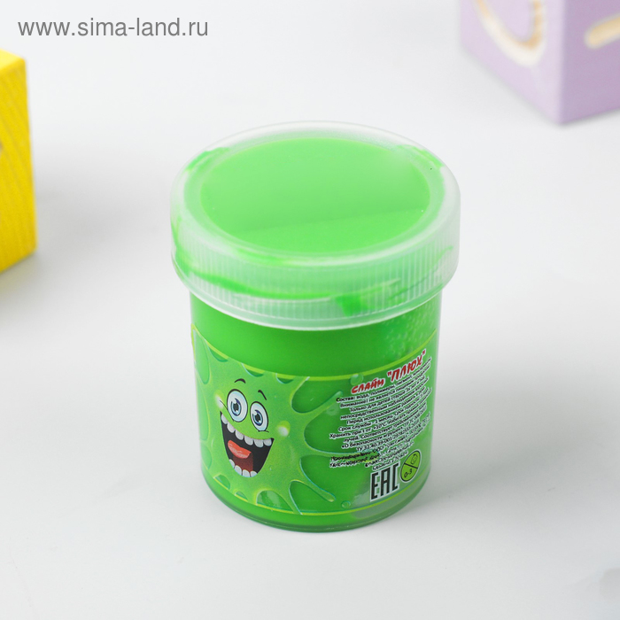 Слайм «Плюх»,зелёный, туба 40 г
Слайм «Плюх»,зелёный, туба 40 г