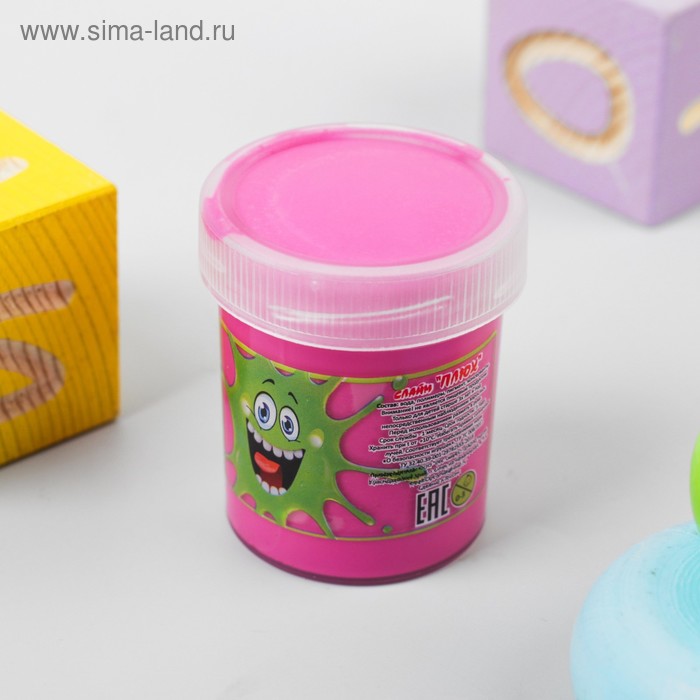 Слайм "Плюх", фуксия, туба 40 г 
Слайм "Плюх", фуксия, туба 40 г
