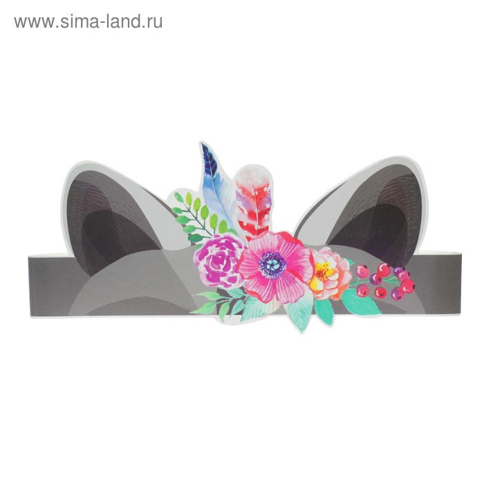 Маска на ободке «Енотик» 
Маска на ободке «Енотик»