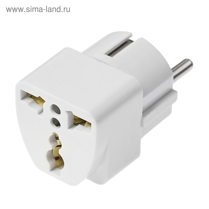 Переходник универсальный 16А, с з/к, 220 В, белый
Переходник универсальный 16А, с з/к, 220 В, белый