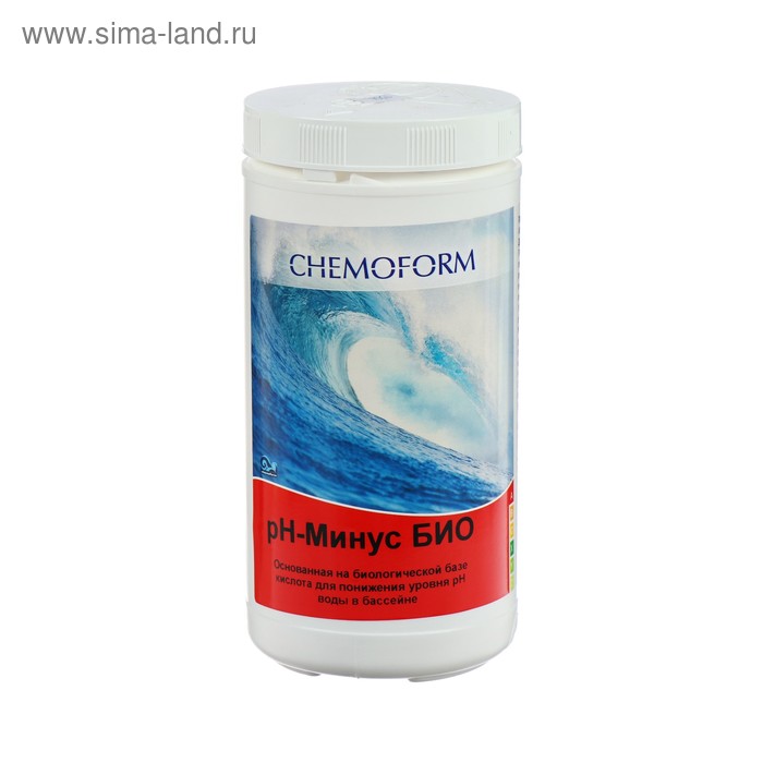 Средство для коррекции кислотности воды Био pH-минус 1 кг
Средство для коррекции кислотности воды Био pH-минус 1 кг