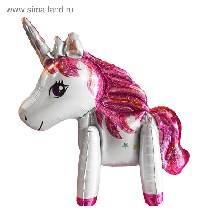 Шар фольгированный 24" «Единорог-игрушка», цвет серебряный
Шар фольгированный 24" «Единорог-игрушка», цвет серебряный