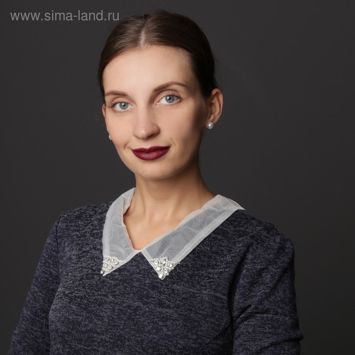 Воротник пришивной, на основании, 43 × 6 см, цвет белый
Воротник пришивной, на основании, 43 × 6 см, цвет белый