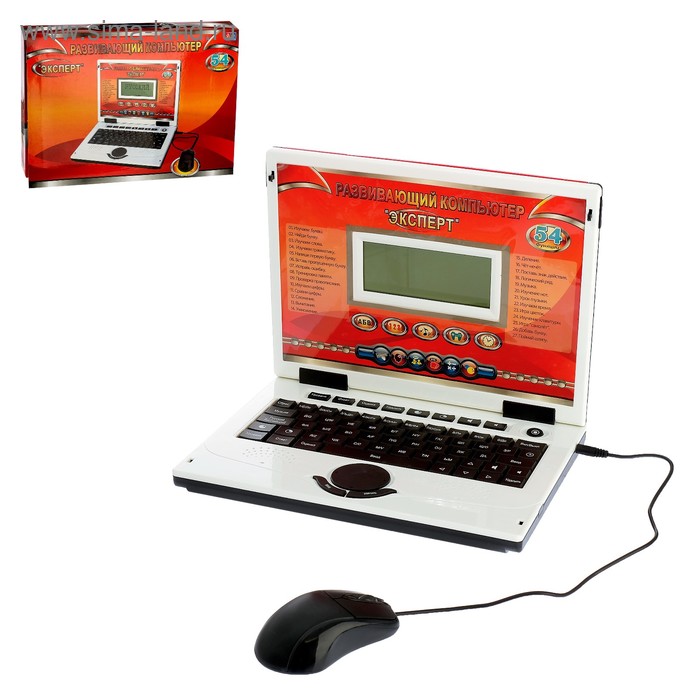 Компьютер обучающий «Эксперт», 2 языка: русский, английский, 54 функции
Компьютер обучающий «Эксперт», 2 языка: русский, английский, 54 функции