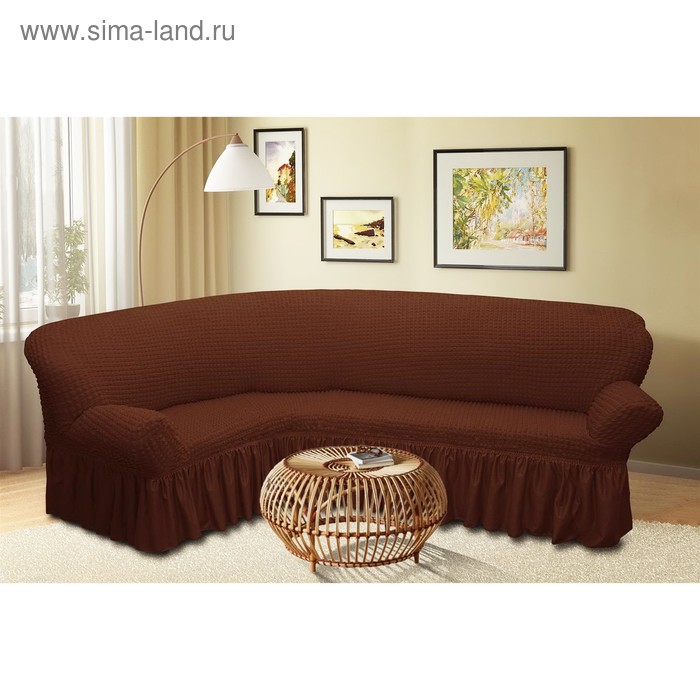 Чехол для мягкой мебели угловой диван 3-х местный 6057, трикотаж, 100% п/э
Чехол для мягкой мебели угловой диван 3-х местный 6057, трикотаж, 100% п/э