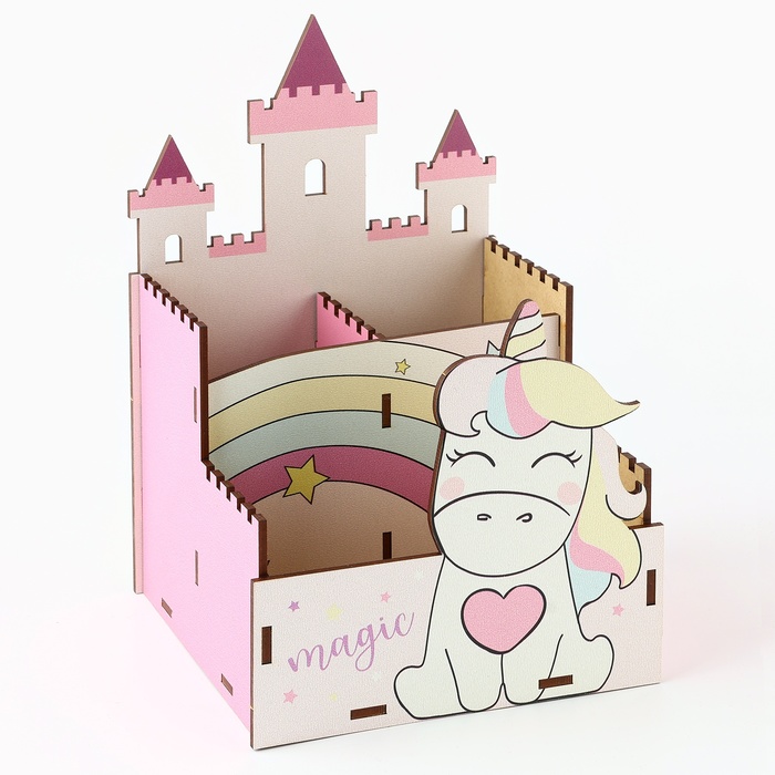 фото Органайзер для канцелярии "единорог"