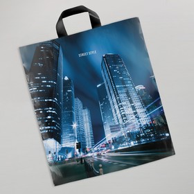 Пакет полиэтиленовый с петлевой ручкой «Ночной город», 40 × 45 см
Пакет полиэтиленовый с петлевой ручкой «Ночной город», 40 × 45 см