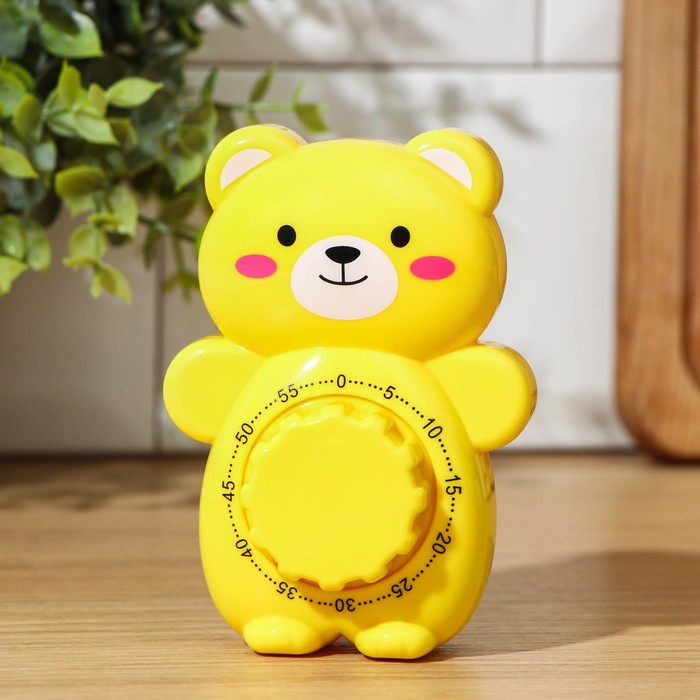 Кухонный таймер «Мишка», механический, настенный, цвет МИКС
Кухонный таймер «Мишка», механический, настенный, цвет МИКС