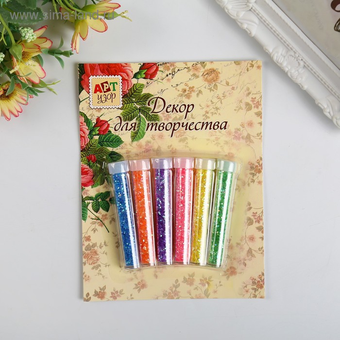 Глиттер в капсуле "Ромбики" 2 гр набор 6 шт 17х13 см
Глиттер в капсуле "Ромбики" 2 гр набор 6 шт 17х13 см