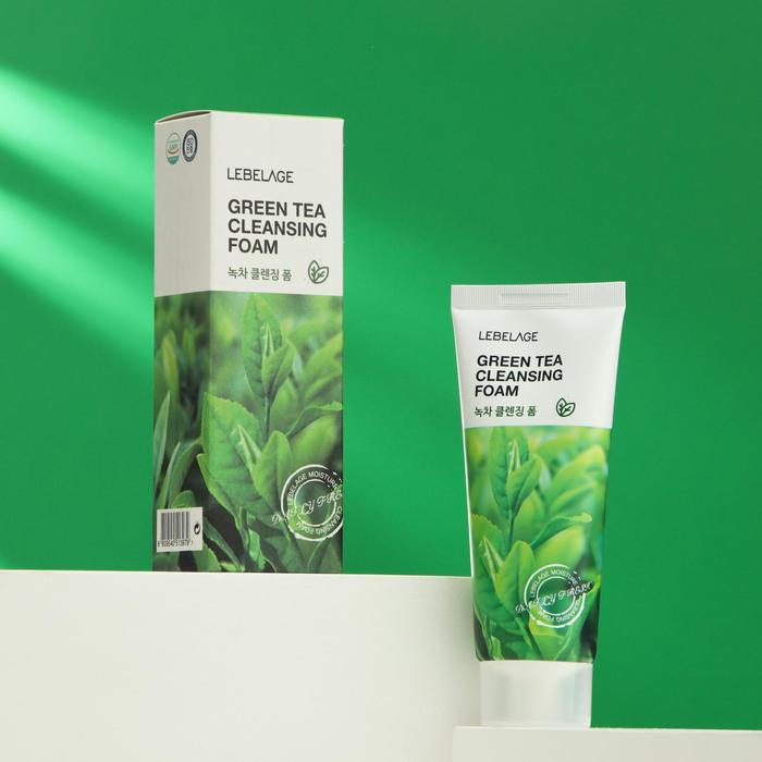 Пенка для умывания Lebelage, с экстрактом зелёного чая, 100 мл
Пенка для умывания Lebelage, с экстрактом зелёного чая, 100 мл