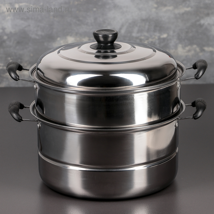 Пароварка «Дари», d=26 см, 6 л, 2 уровня
Пароварка «Дари», d=26 см, 6 л, 2 уровня