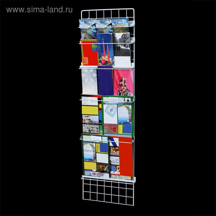 Сетка 1200*350, 3мм, в комплекте 6 полок-скоб, цвет белый
Сетка 1200*350, 3мм, в комплекте 6 полок-скоб, цвет белый