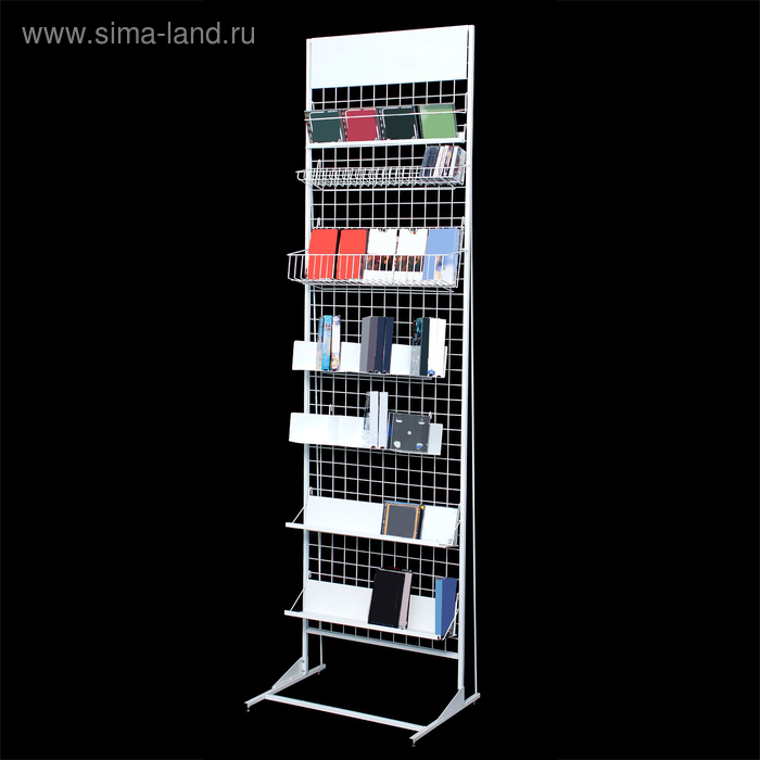 Стойка-сетка, односторонняя, 1830*630, 3мм, в комплекте 7 полок, цвет белый
Стойка-сетка, односторонняя, 1830*630, 3мм, в комплекте 7 полок, цвет белый