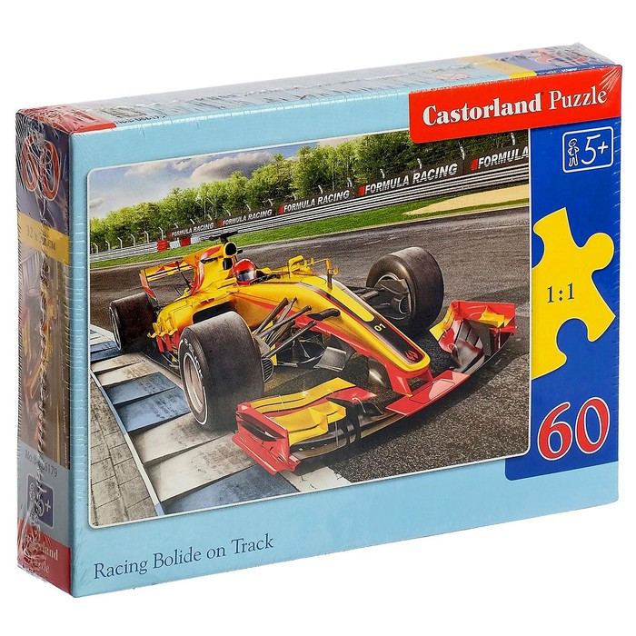 Пазл «Гоночный болид», 60 элементов
Пазл «Гоночный болид», 60 элементов