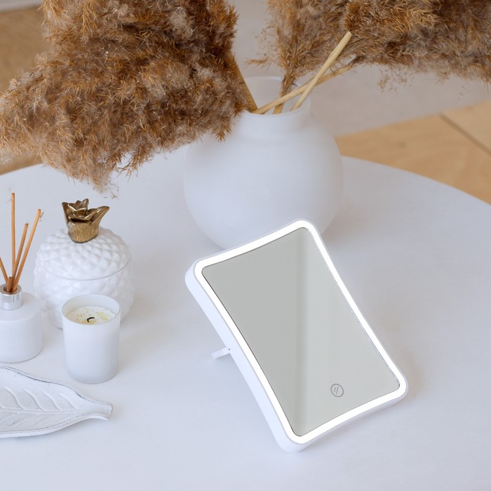 Зеркало Luazon KZ-03, подсветка, настольное, 13.5 × 18 × 2 см, 4хААА (не в комплекте)
Зеркало Luazon KZ-03, подсветка, настольное, 13.5 × 18 × 2 см, 4хААА (не в комплекте)