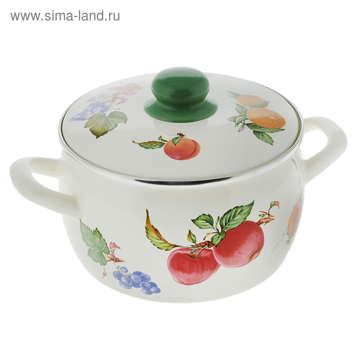 Кастрюля с крышкой, 3 л
Кастрюля с крышкой, 3 л