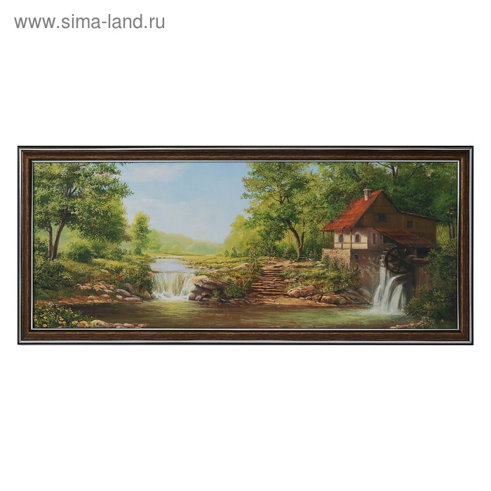 Картина "Домик в лесу" 23х53 см
Картина "Домик в лесу" 23х53 см