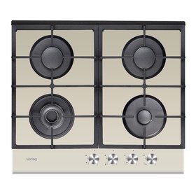Варочная поверхность Körting HGG 685 CTB, газовая, 4 конфорки, 59 см, бежевая
Варочная поверхность Körting HGG 685 CTB, газовая, 4 конфорки, 59 см, бежевая