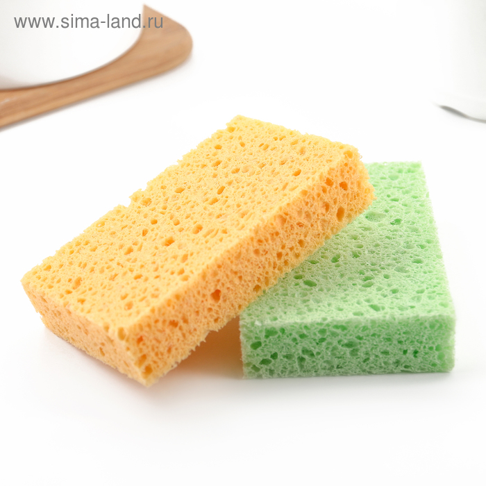 Набор губок для детской посуды «Бэби», 9,6×6,4×2,1 см, 2 шт
Набор губок для детской посуды «Бэби», 9,6×6,4×2,1 см, 2 шт