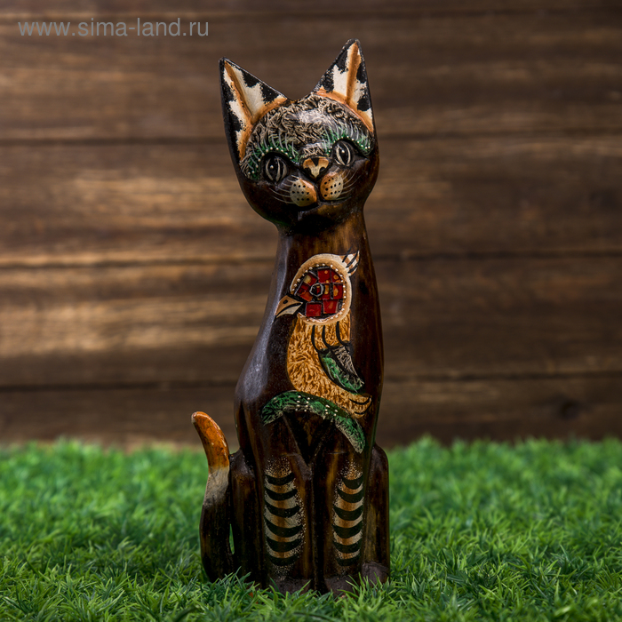 Интерьерный сувенир "Кошка с птичкой" 30 см
Интерьерный сувенир "Кошка с птичкой" 30 см