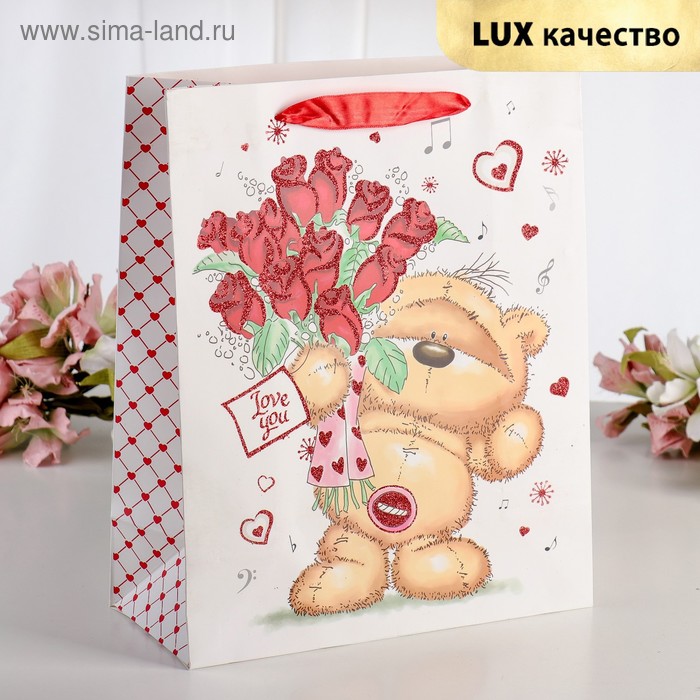 Пакет ламинированный "Для тебя", люкс, 26 х 12 х 32 см
Пакет ламинированный "Для тебя", люкс, 26 х 12 х 32 см