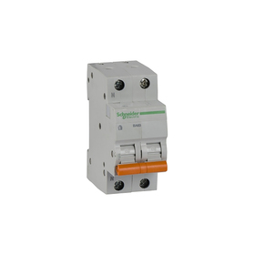 Выключатель автоматический Schneider Electric серия Домовой ВА63, 2п, 16 А, х-ка С, 4.5 кА
Выключатель автоматический Schneider Electric серия Домовой ВА63, 2п, 16 А, х-ка С, 4.5 кА