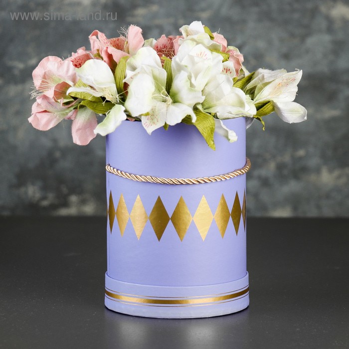 Коробка круглая для цветов 14 х 14 х 18,5 см
Коробка круглая для цветов 14 х 14 х 18,5 см