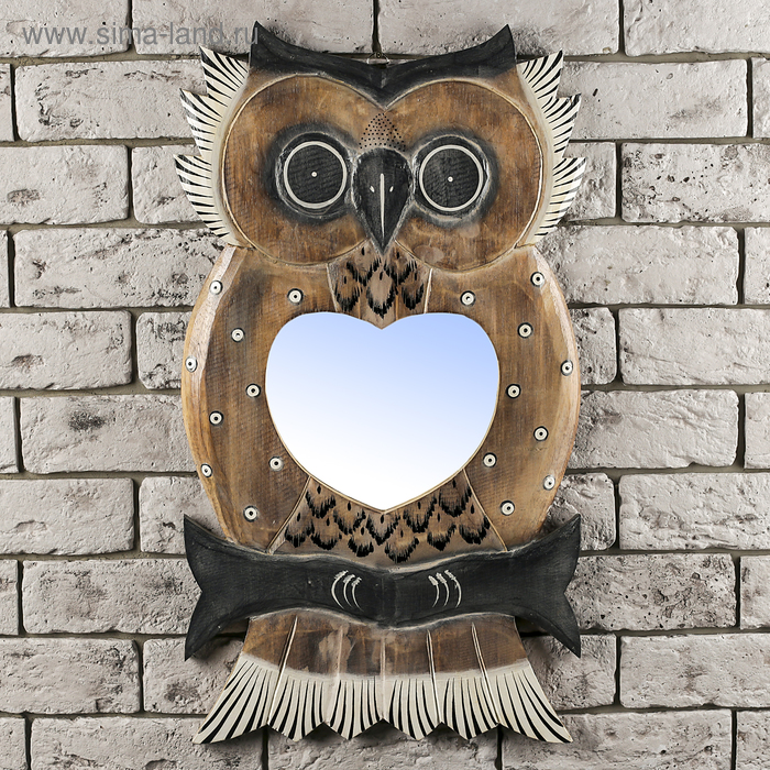 Панно зеркальное "Сова" 1,5х33х60 см
Панно зеркальное "Сова" 1,5х33х60 см