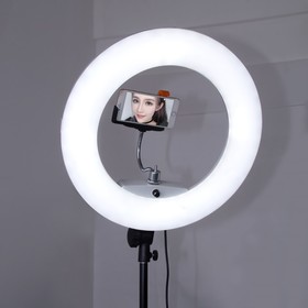 Кольцевая лампа OKIRA LED RING FE 480 PRO, 96 Вт, 480 светодиодов, d=45 см, + штатив, черная
Кольцевая лампа OKIRA LED RING FE 480 PRO, 96 Вт, 480 светодиодов, d=45 см, + штатив, черная
