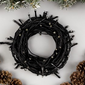 Гирлянда «Нить» 10 м, IP44, УМС, тёмная нить, 100 LED, свечение тёплое белое, мерцание белым, 220 В, УЦЕНКА
Гирлянда «Нить» 10 м, IP44, УМС, тёмная нить, 100 LED, свечение тёплое белое, мерцание белым, 220 В, УЦЕНКА
