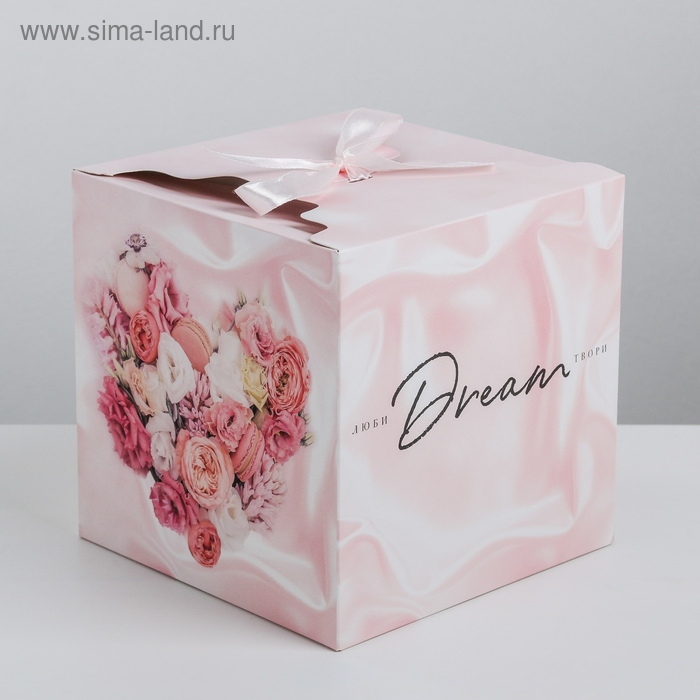 Складная коробка Dream, 18 х 18 х 18 см
Складная коробка Dream, 18 х 18 х 18 см