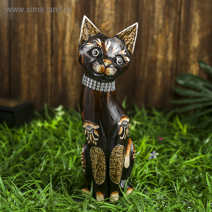 Интерьерный сувенир "Кошка с ошейником" 30 см
Интерьерный сувенир "Кошка с ошейником" 30 см