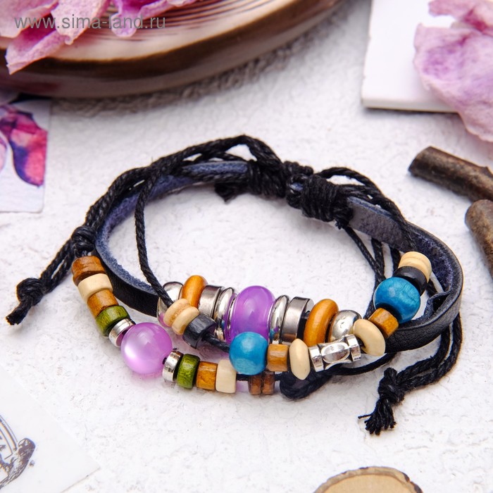 Браслет кожа "Настроение" кошачий глаз, яркие бусины, цвет чёрный, d=8 см
Браслет кожа "Настроение" кошачий глаз, яркие бусины, цвет чёрный, d=8 см