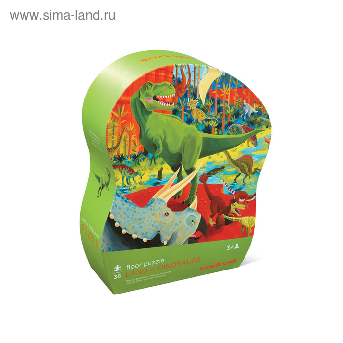 Пазл «Земля динозавров», 36 деталей
Пазл «Земля динозавров», 36 деталей