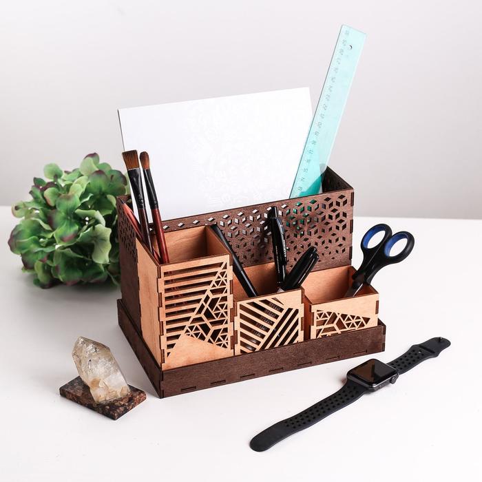 фото Органайзер настольный составной "орнаменты"