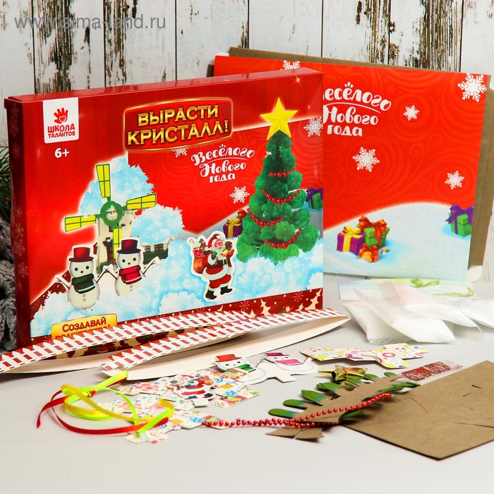 Набор для выращивания кристалла и снега «Зимний пейзаж»
Набор для выращивания кристалла и снега «Зимний пейзаж»