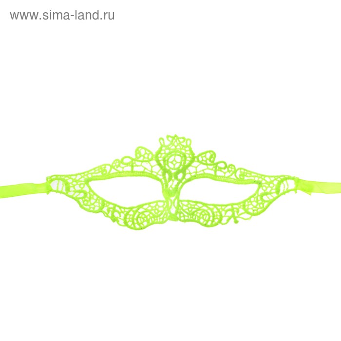 Карнавальная маска «Загадка», ажур, цвет салатовый
Карнавальная маска «Загадка», ажур, цвет салатовый