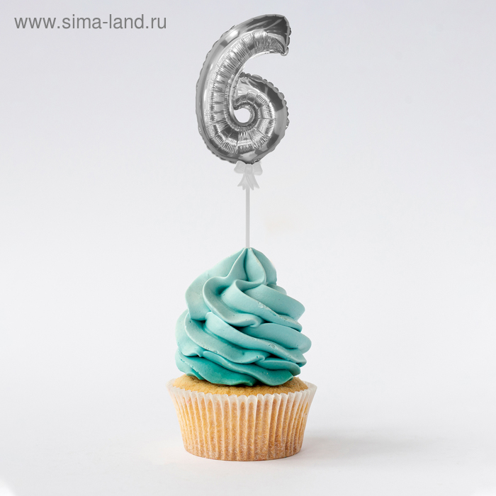 Цифра-топпер 3" «6» с палочкой, самодув, индивидуальная упаковка, цвет серебряный
Цифра-топпер 3" «6» с палочкой, самодув, индивидуальная упаковка, цвет серебряный