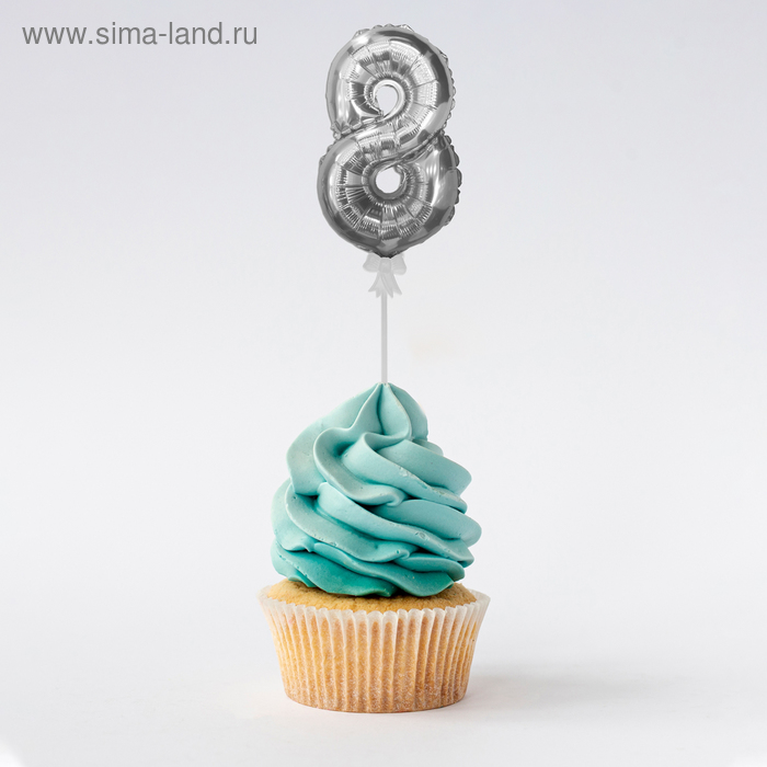 Цифра-топпер 3" «8» с палочкой, самодув, индивидуальная упаковка, цвет серебряный
Цифра-топпер 3" «8» с палочкой, самодув, индивидуальная упаковка, цвет серебряный