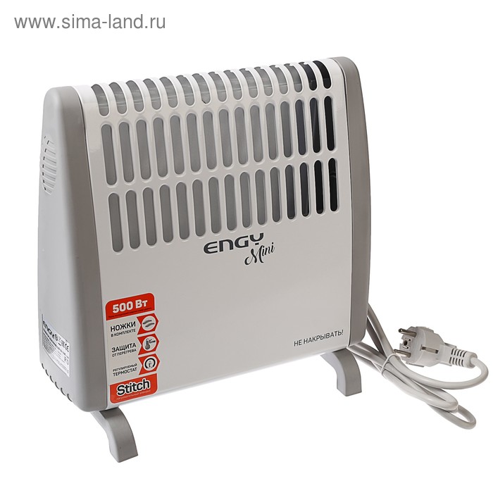 Обогреватель ENGY EN-500 mini, конвекторный, 500 Вт, 10 м², белый
Обогреватель ENGY EN-500 mini, конвекторный, 500 Вт, 10 м², белый