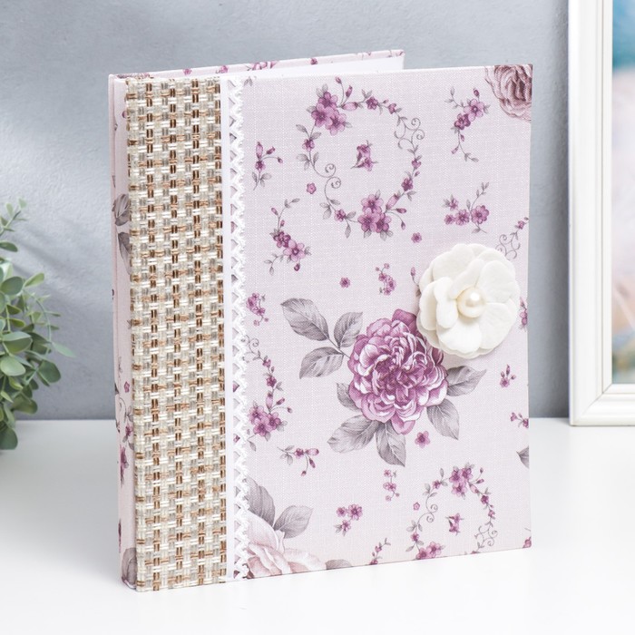 Фотоальбом магнитный 10 листов "Романтика цветов" текстиль 32,5х27,5х4 см
Фотоальбом магнитный 10 листов "Романтика цветов" текстиль 32,5х27,5х4 см