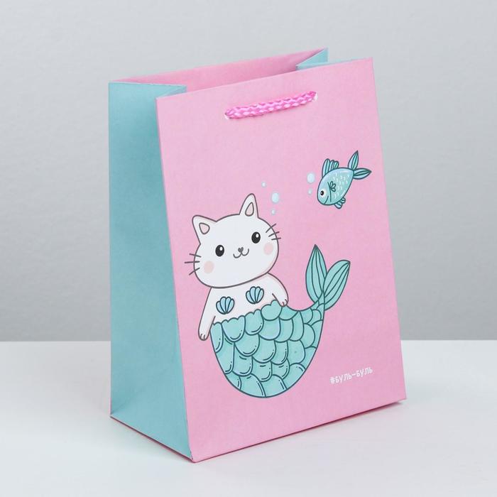 Пакет подарочный «Буль-буль», 14,5 × 19,5 × 8,5 см
Пакет подарочный «Буль-буль», 14,5 × 19,5 × 8,5 см