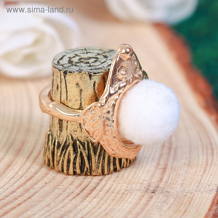 Напёрсток с игольницей «Ёжик»
Напёрсток с игольницей «Ёжик»