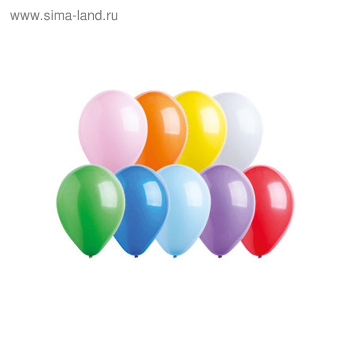 Шар латексный 14", стандарт, ассорти, набор 50 шт.
Шар латексный 14", стандарт, ассорти, набор 50 шт.