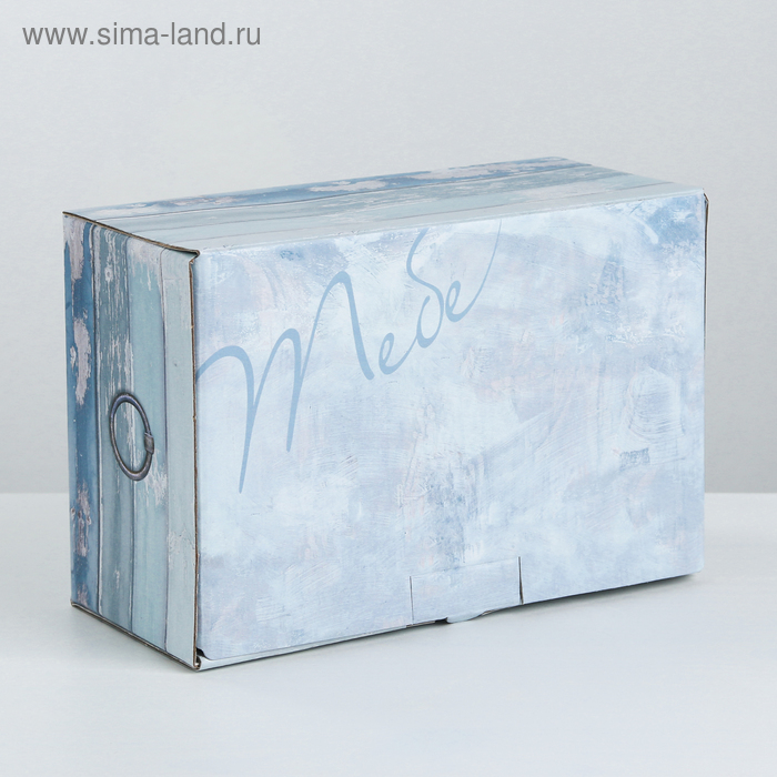 фото Коробка‒пенал «деревянный ящичек», 22 × 15 × 10 см дарите счастье