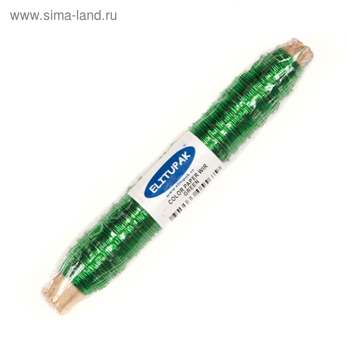 Проволока на стике 0.5 мм, 100 г, зелёная
Проволока на стике 0.5 мм, 100 г, зелёная