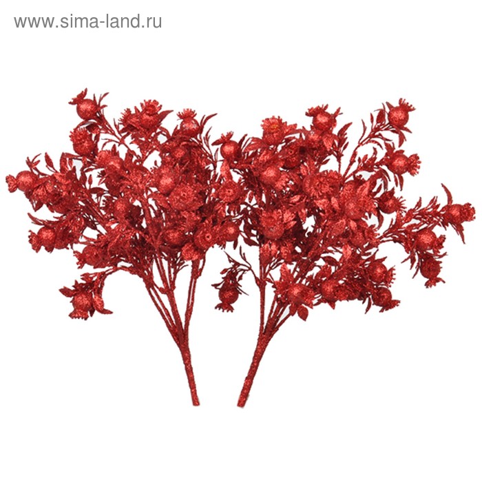 Куст с ягодами шиповника «Блестки», набор 2 шт, красный
Куст с ягодами шиповника «Блестки», набор 2 шт, красный