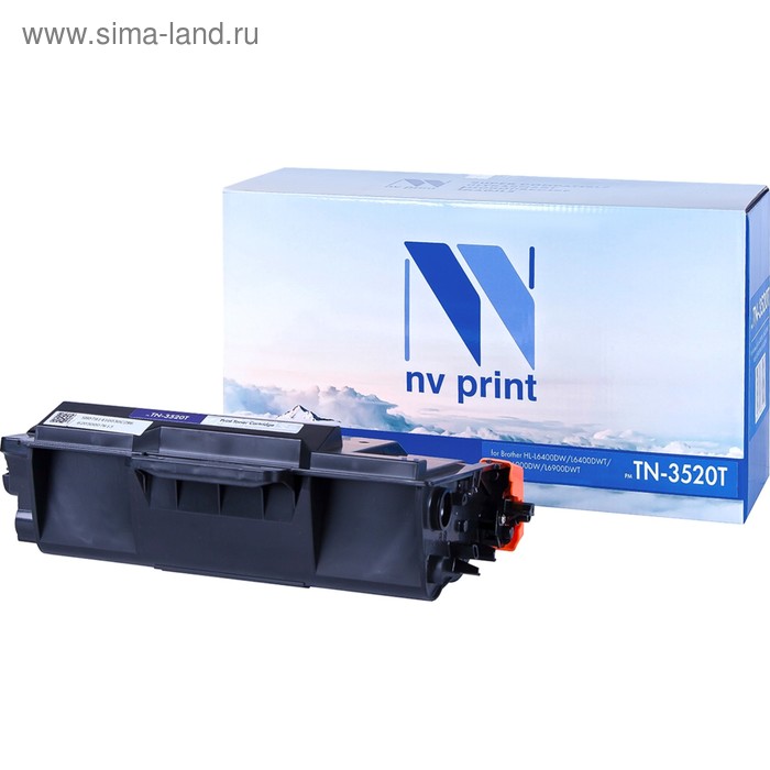 Картридж NV PRINT TN-3520T для Brother HL-L6400DW/L6400DWT/MFC-L6900DW/L6900DWT (20000k)
Картридж NV PRINT TN-3520T для Brother HL-L6400DW/L6400DWT/MFC-L6900DW/L6900DWT (20000k)