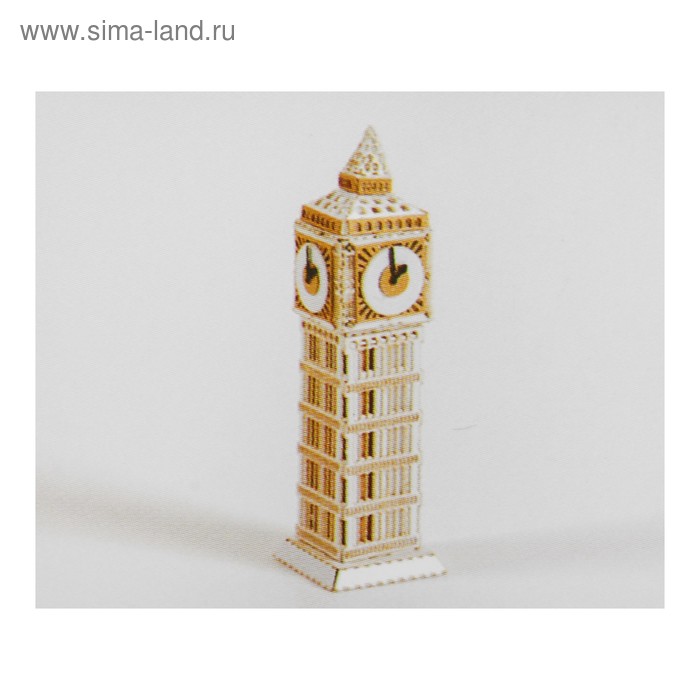 Модель 3D «Биг-Бен» из бумаги с лазерной резкой
Модель 3D «Биг-Бен» из бумаги с лазерной резкой