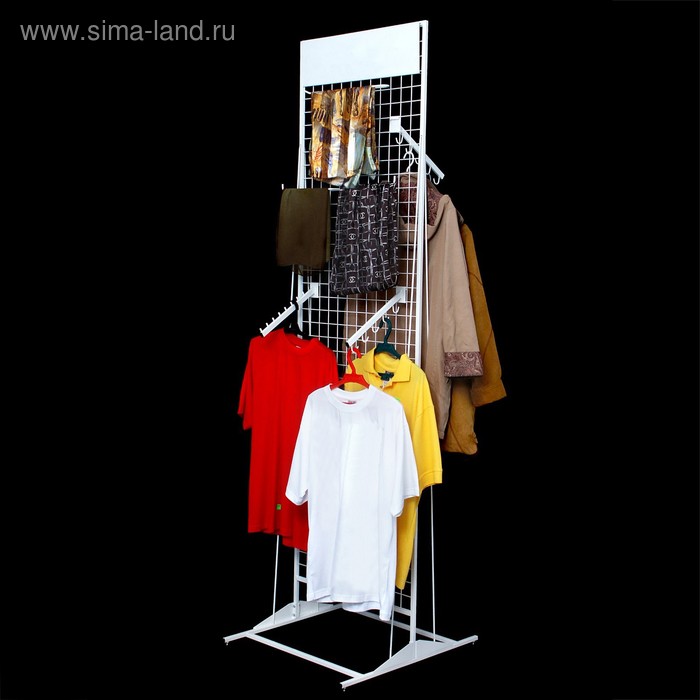 Стойка-сетка, двухсторонняя, 2230*630, 3мм, в комплекте 4 кронштейна, 2 скобы, цвет белый
Стойка-сетка, двухсторонняя, 2230*630, 3мм, в комплекте 4 кронштейна, 2 скобы, цвет белый